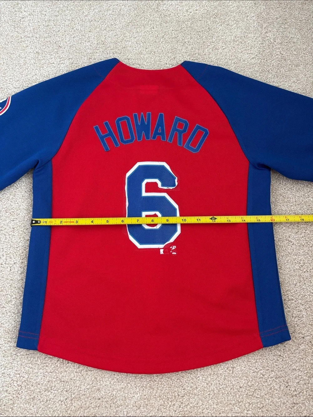 Genuine Merchandise Philadelphia Phillies Ryan Howard #6 youth jersey, size 8